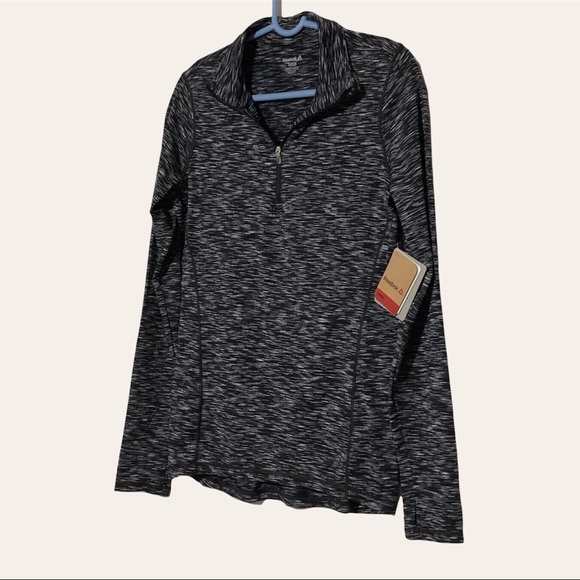 NWT Reebok Quarter Zip Pullover Size Small - Picture 4 of 13
